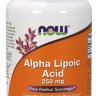 Антиоксидант NOW Alpha Lipoic Acid 250mg (120кап.)