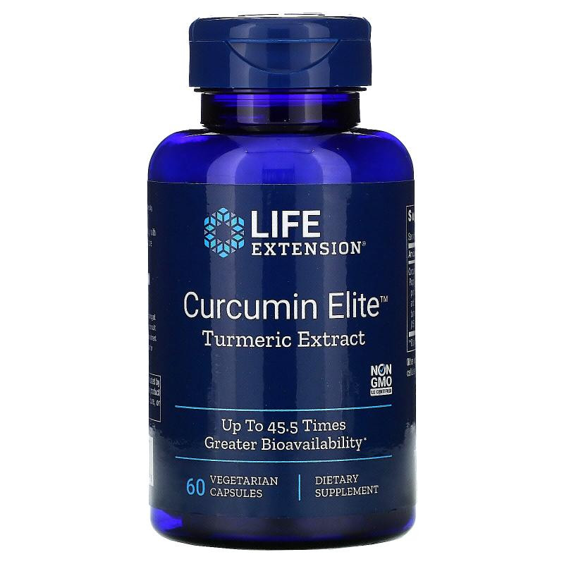 LIFE EXTENSION Curcumin Elite Turmeric Extract (60 вег.кап.)