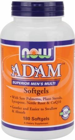 Витамины NOW ADAM Mens Multivitamin (180кап.)