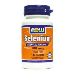 NOW Selenium 100mсg (100таб)