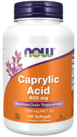 NOW NOW Caprylic Acid 600mg (100кап.) 