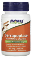 NOW NOW SERRAPEPTASE 60,000 SU (60 вег.кап.) 