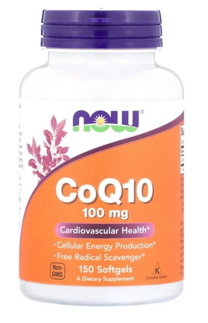 Коэнзим NOW CoQ10 100 mg (150 капс.)
