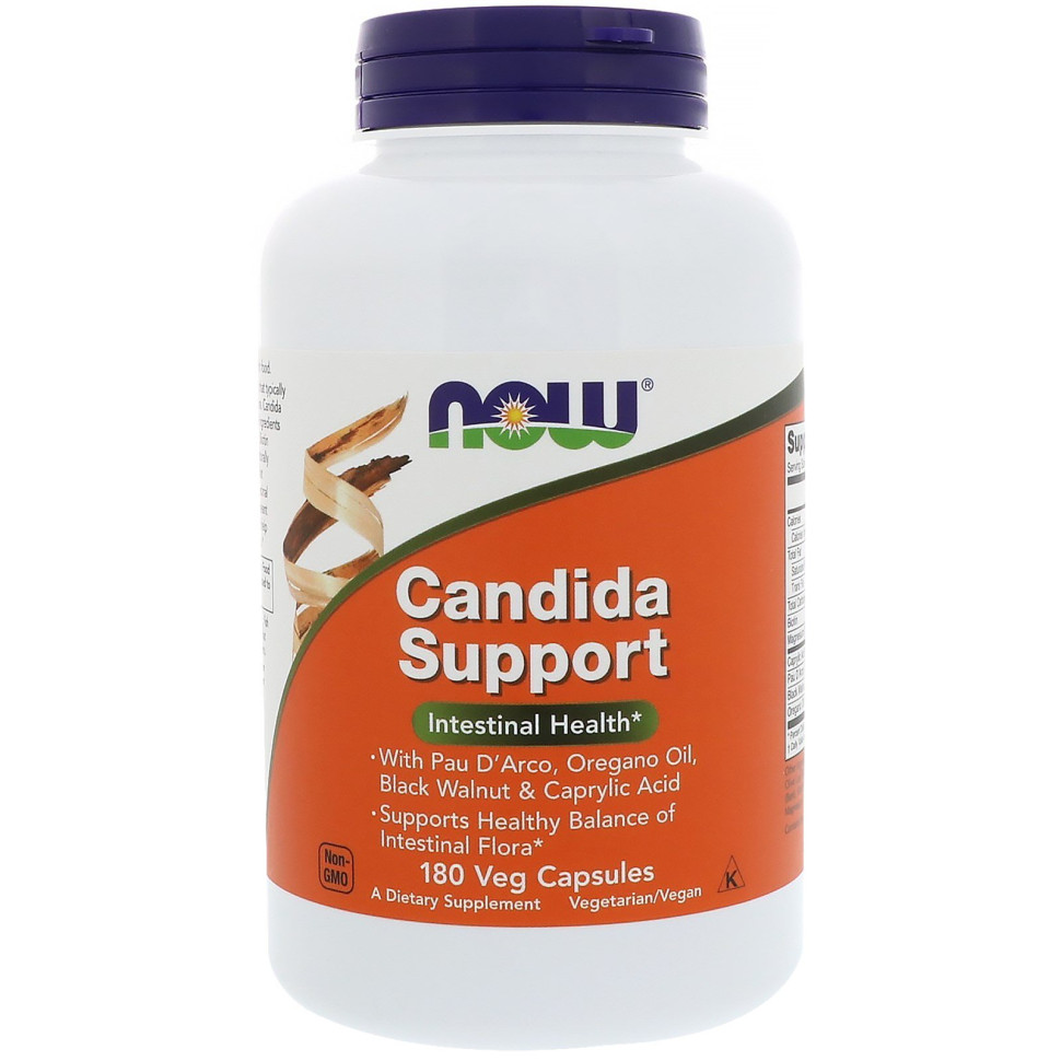 Укрепление организма NOW Candida Support (180 капсул)