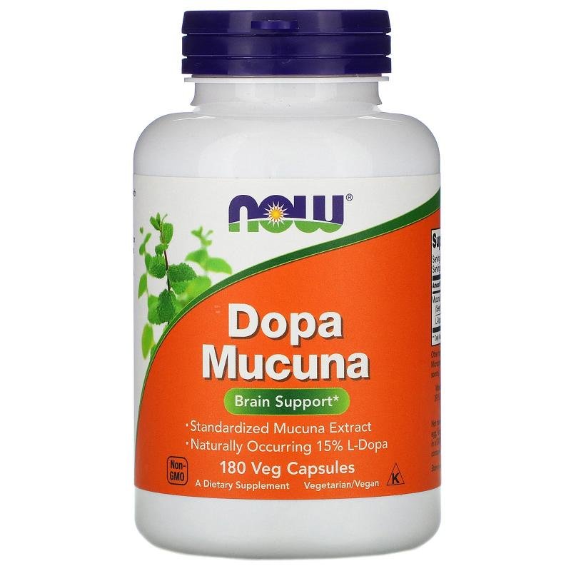 NOW Dopa Mucuna (180кап)