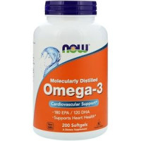 Омега NOW Omega-3 1000 mg (200 кап.)