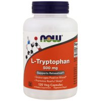 Триптофан NOW L-Tryptophan 500mg (120кап.)