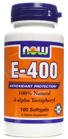 D-Alpha Tocopheryl Vitamin E-400 (100кап)