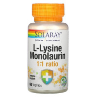 Solaray Solaray L-Lysine Monolaurin1:1 (60кап.) 