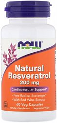 Natural Resveratrol 200mg (120 кап.)