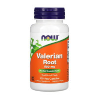 NOW VALERIAN ROOT 500mg (100 вег.кап.)