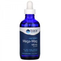Trace Minerals TM Liquid Mega-Mag 400mg 4oz (118мл.)  
