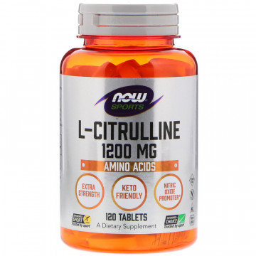 Цитруллин NOW L-Citrulline 1200mg (120таб.)