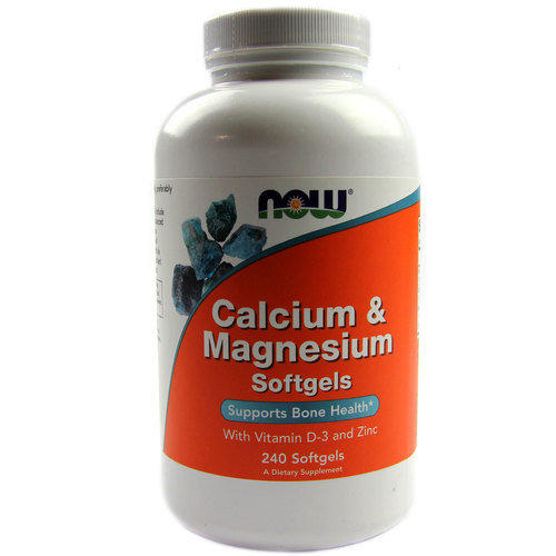 Calcium & Magnesium Softgels With Vitamin D and Zinc