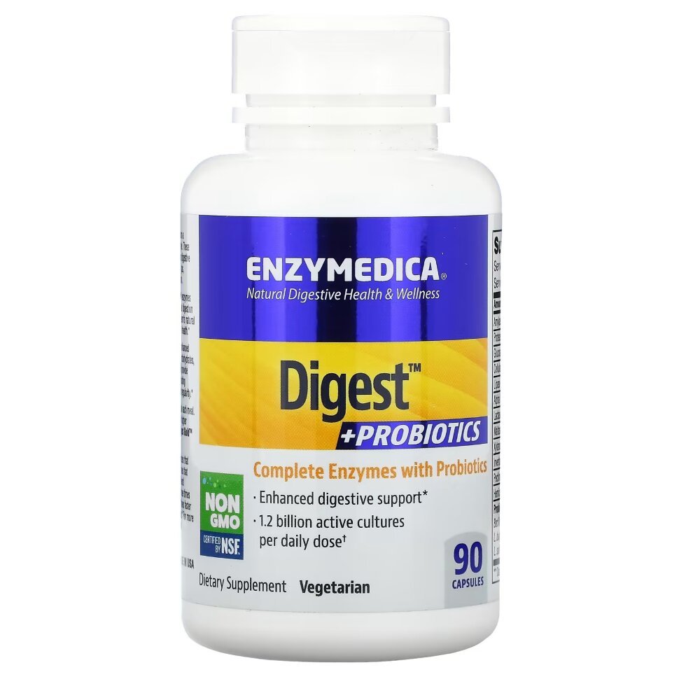 Enzymedica Digest + Probiotics (90кап.)
