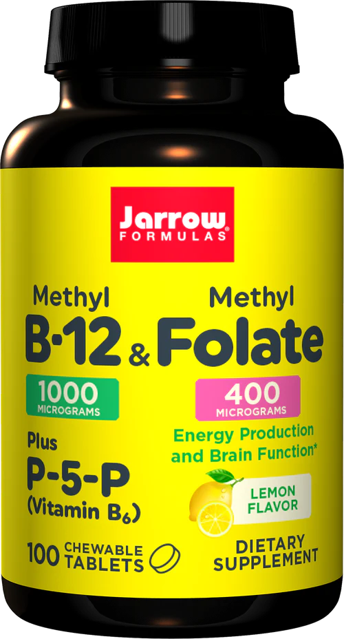 JARROW Methyl B-12 & Methyl Folate (100 пастилок)