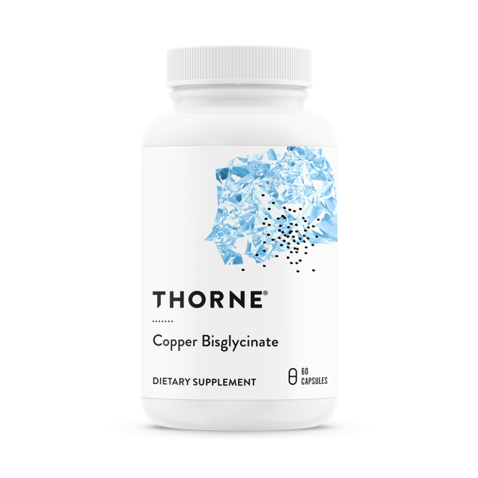 THORNE  Copper Bisglycinate (60 кап.)