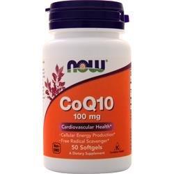 Коэнзим NOW CoQ10 100 mg (50 капс.)