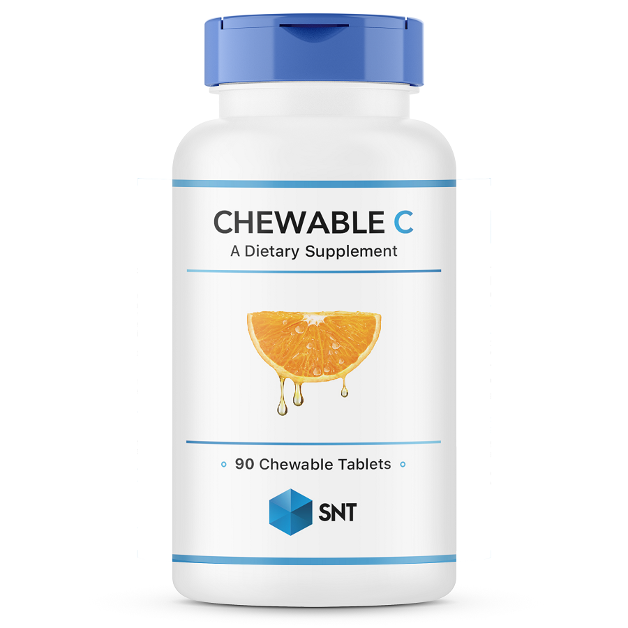 Отдельные витамины SNT Vitamin C Chewable 500 мг (90таб.)