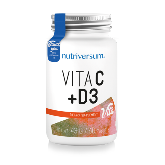 Vita Vitamin C-500 + D3 (60таб.)