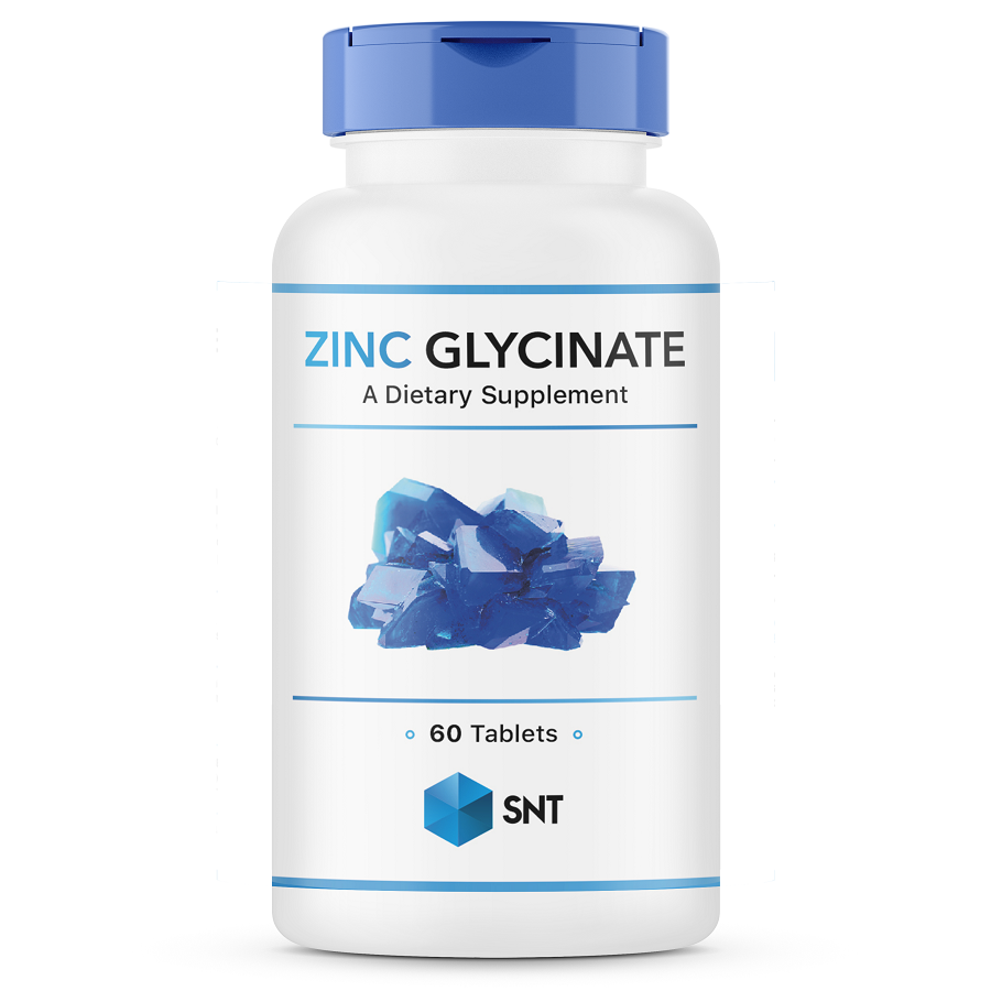 Цинк SNT Zinc Glycinate 50mg (60таб.)