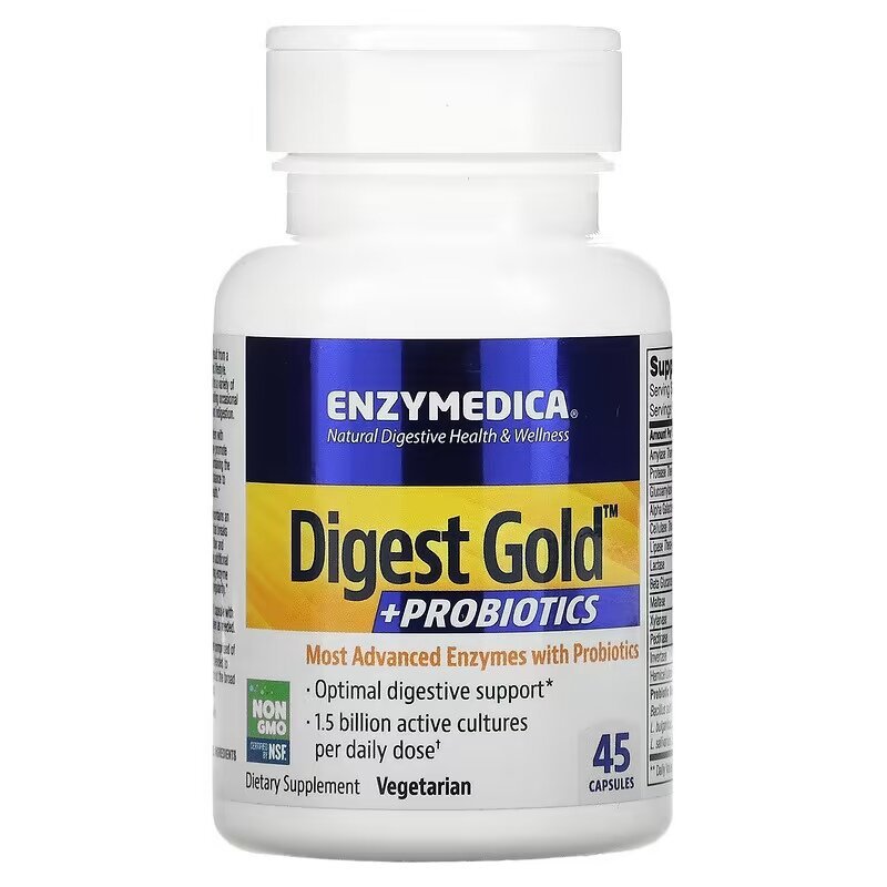 Enzymedica Digest Gold + Probiotics (45кап.)