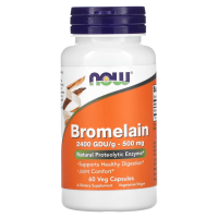 NOW Bromelain 500mg (60кап.)