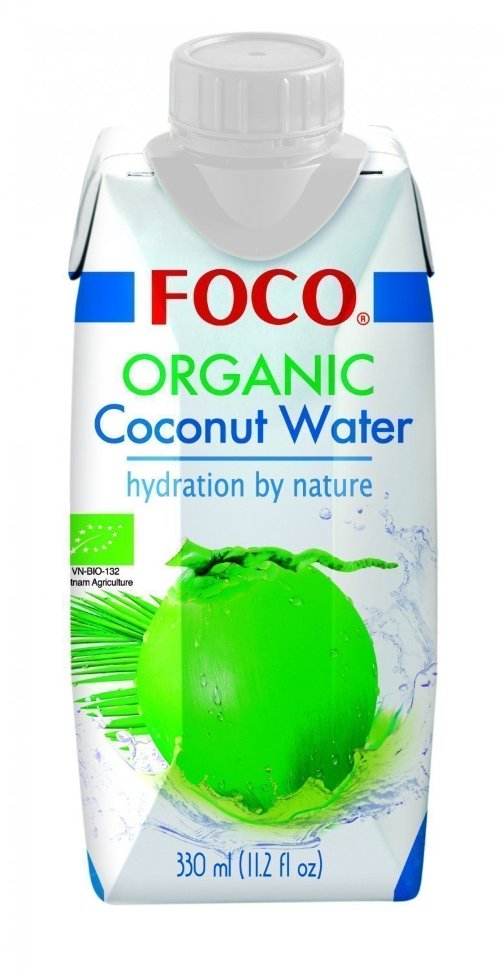 Органическая кокосовая вода
