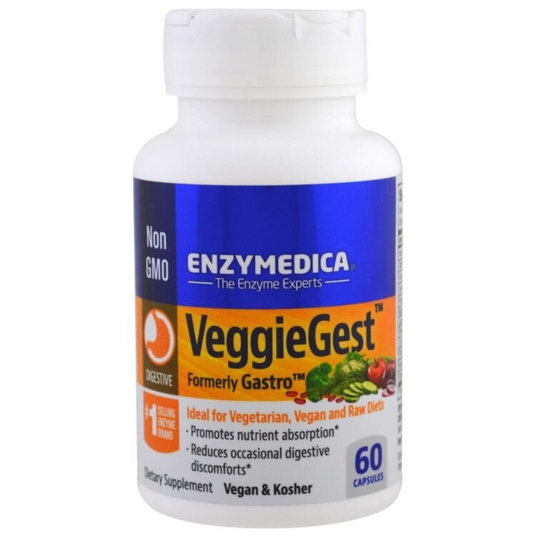Enzymedica VeggieGest (60кап.)