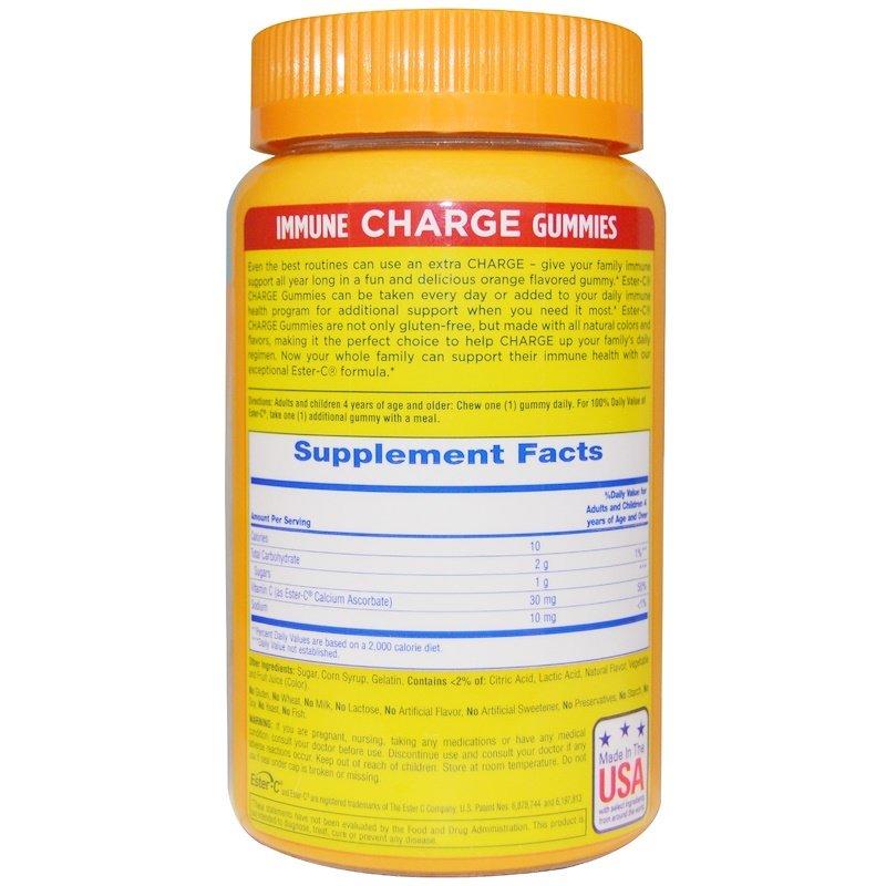 Ester-C Immune charge gummies