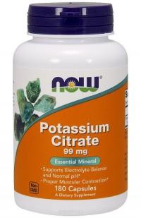 NOW Калий NOW Potassium Citrate (180кап) 180 капс