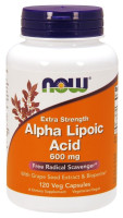 Антиоксидант NOW Alpha Lipoic Acid 600mg (120кап.)