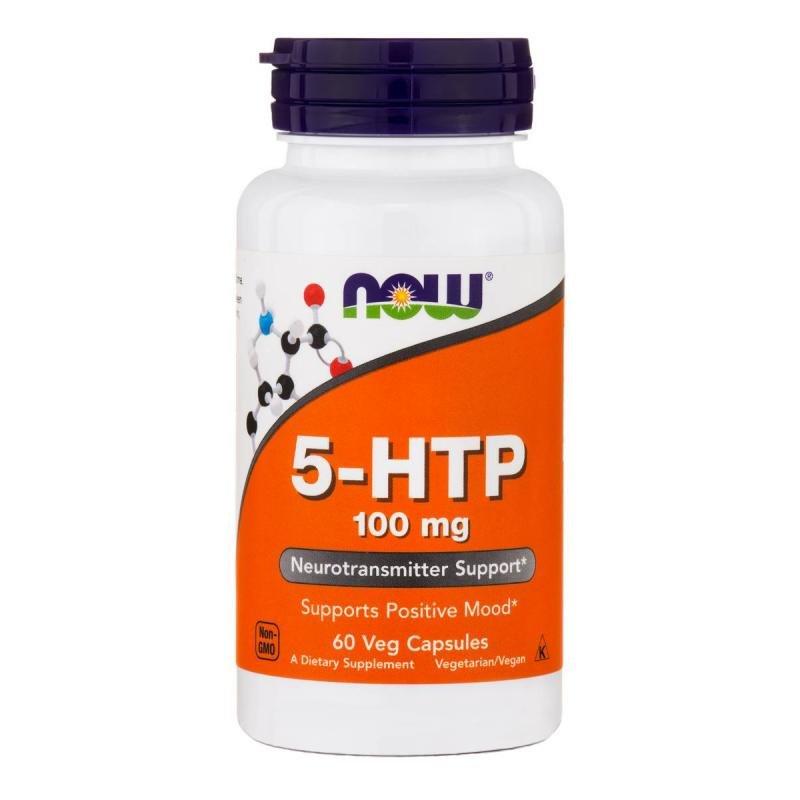 Антидепрессант NOW 5-HTP 100мг. (120кап.)