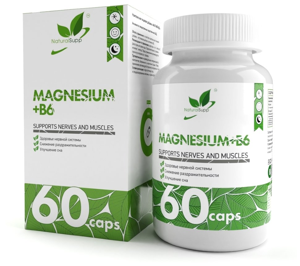 NATURALSUPP Magnesium+B6