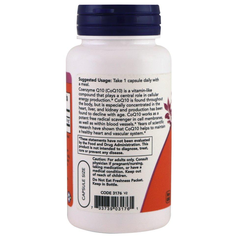 Коэнзим NOW CoQ10 200 mg (60 капс.)