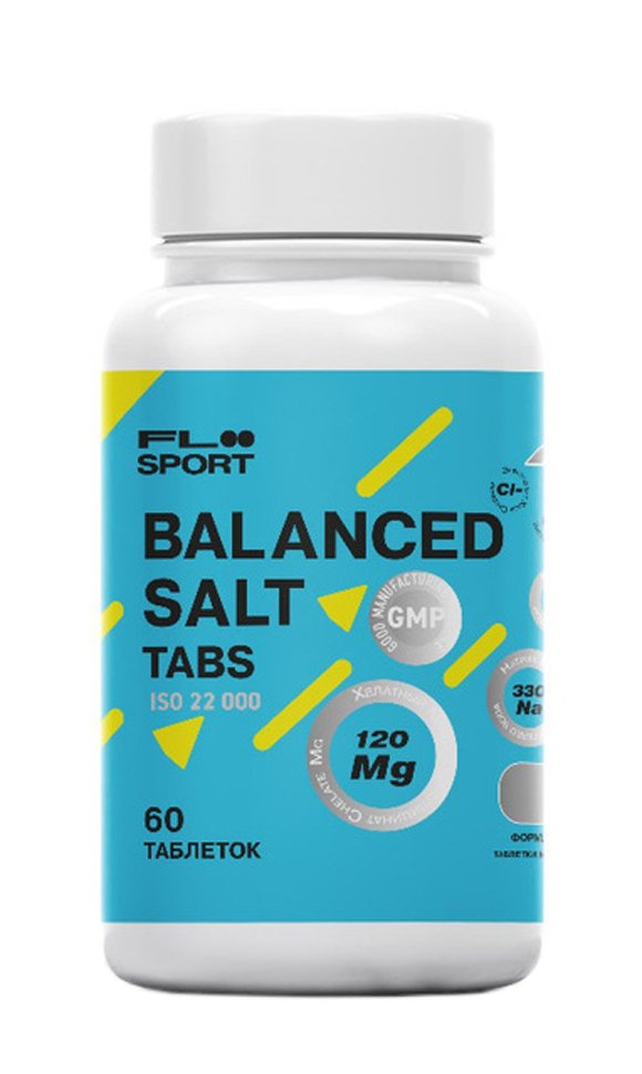 FLOO SPORT Balanced Salt (60 таб.)