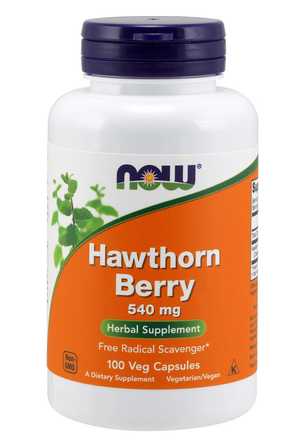 NOW Hawthorn Berry 540 mg (100 кап.)