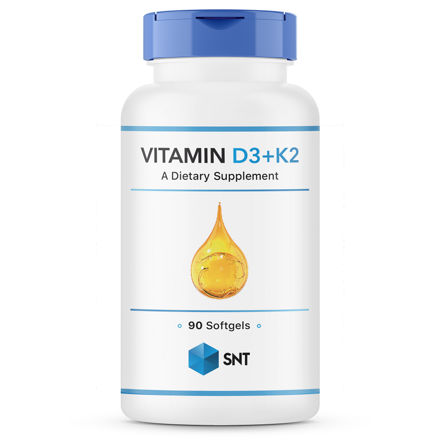 Отдельные витамины SNT Vitamin D3 + K2 (90кап.)