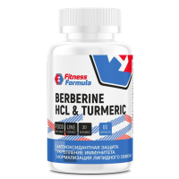 FITNESS FORMULA  Berberine HCL Turmeric 600mg (60кап.)