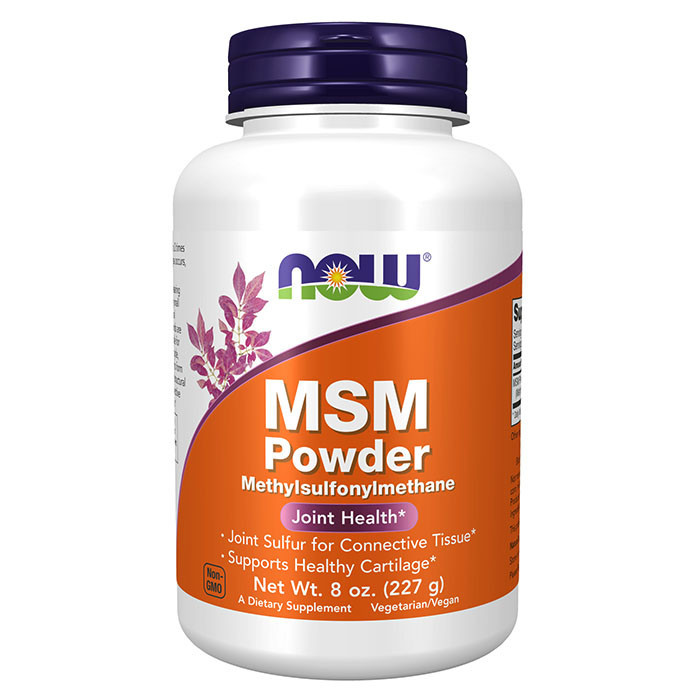 NOW MSM Pure Powder 8oz (227 г.)