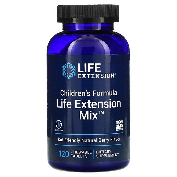 LIFE EXTENSION Children`s Formula Mix (120 жеват. таб.)