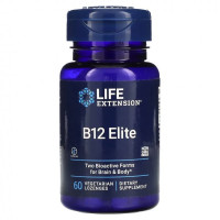 Life Extension LIFE EXTENSION Vitamin B-12 Elite (60 пастилок) 