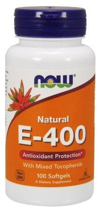 NOW Vitamin E-400 Mixed Tocopherols (100кап)