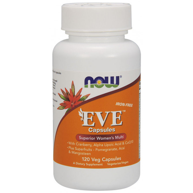 Женские витамины NOW EVE Womens Multivitamin (120кап.)