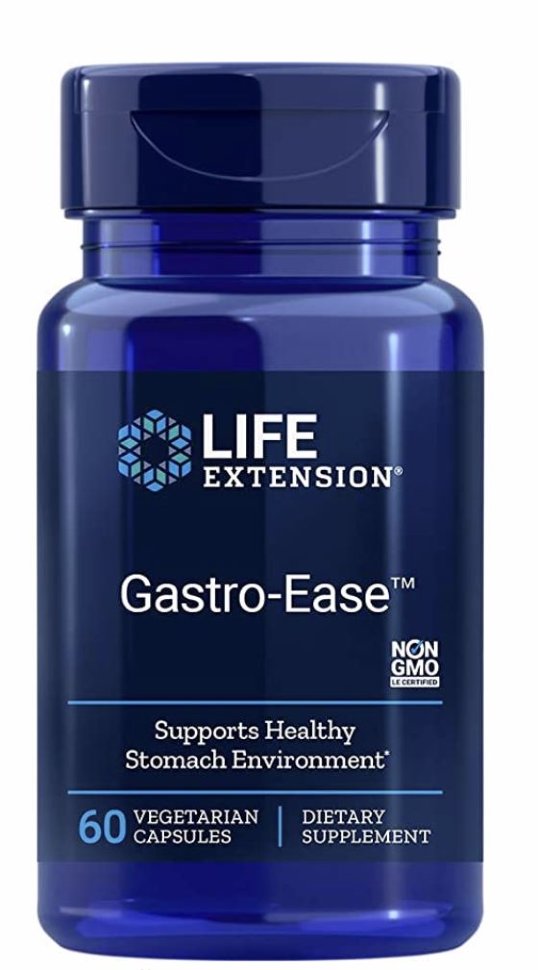 LIFE EXTENSION Gastro-Ease (60кап.)