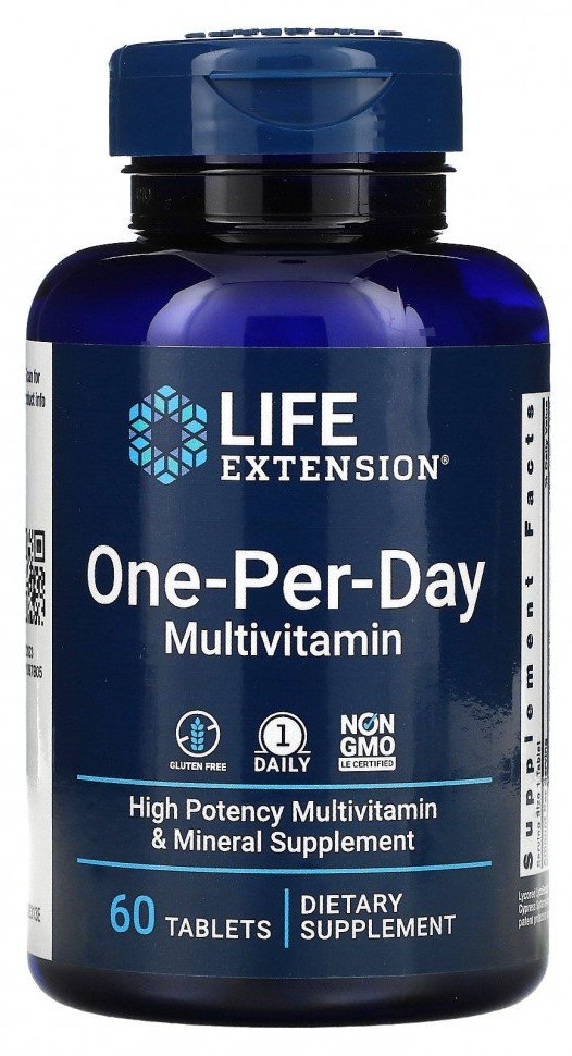 LIFE EXTENSION One-Per-Day (60 таб.)