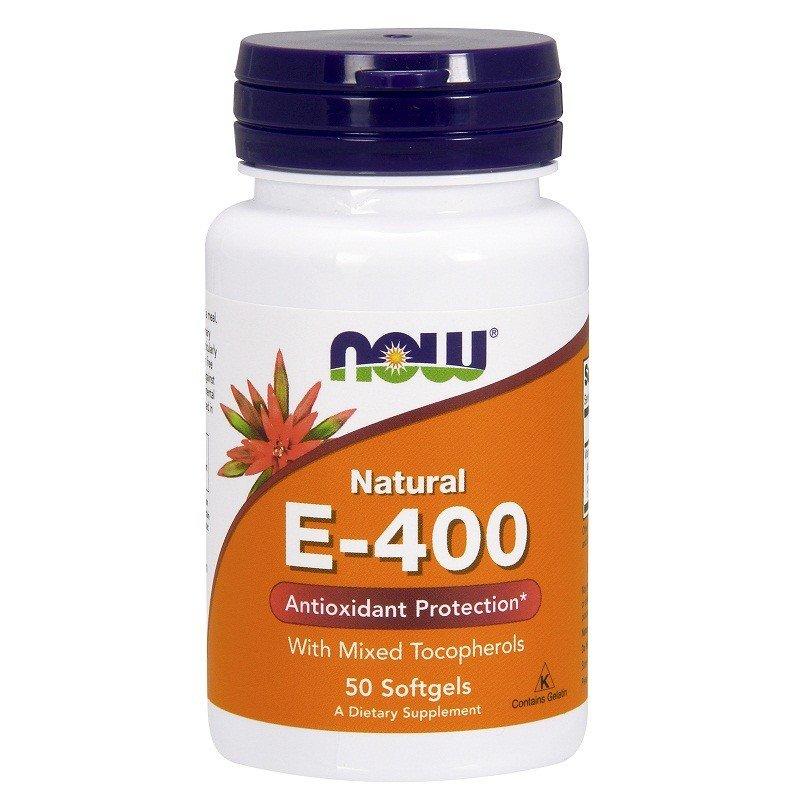 NOW Vitamin E-400 Mixed Tocopherols (50кап)