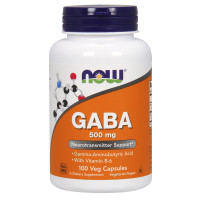 NOW Gaba 500mg (100кап.)