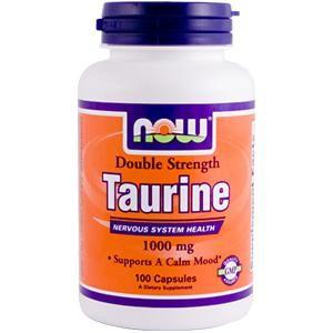 Таурин NOW Taurine 1000mg (100кап)