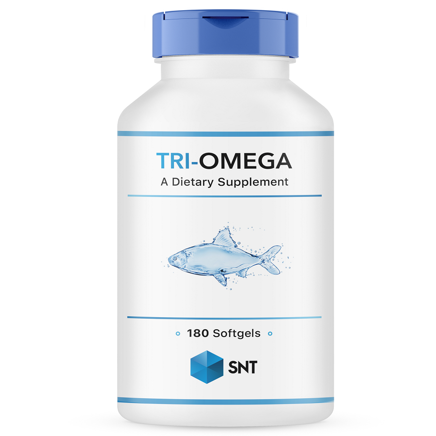 Полиненасыщенные жирные кислоты / Омега SNT TRI-OMEGA 1050 mg  (180кап.)